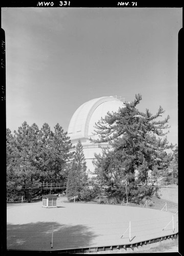 100-inch telescope dome, Mount Wilson Observatory