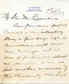 Letter from Leo E. D. Teerews(?) to George Pepperdine