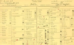 WPA household census for 943 S LORENA, Los Angeles