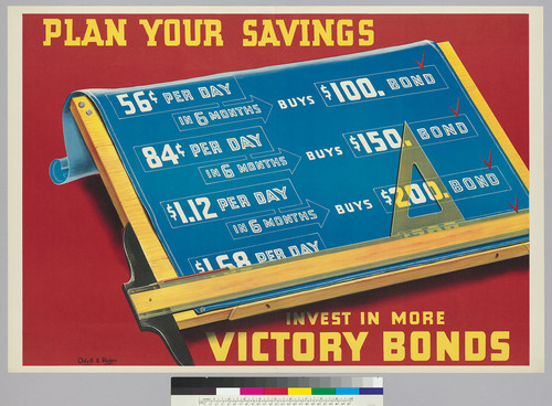 Plan your savings: invest in more Victory Bonds