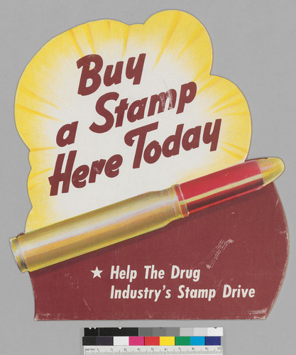 Buy a stamp here today: Help the Drug Industry's Stamp Drive