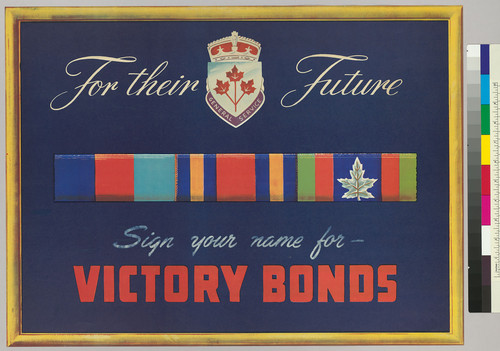 For their future: sign your name for victory bonds