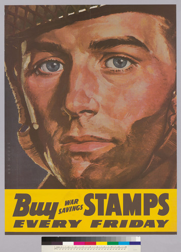 Buy war savings stamps every Friday