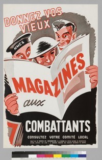Donnez vous vieux Magazines aux combattants: Consultez votre comité local