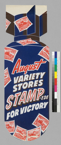 August: Variety Stores STAMP-ED For Victory