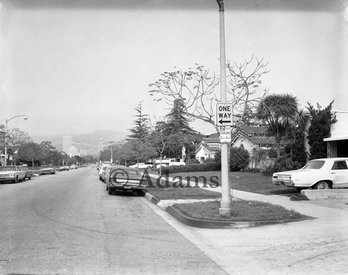 Street view, Los Angeles, 1968