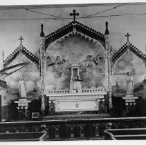 Interior of St. Anne's Church, Columbia, CA