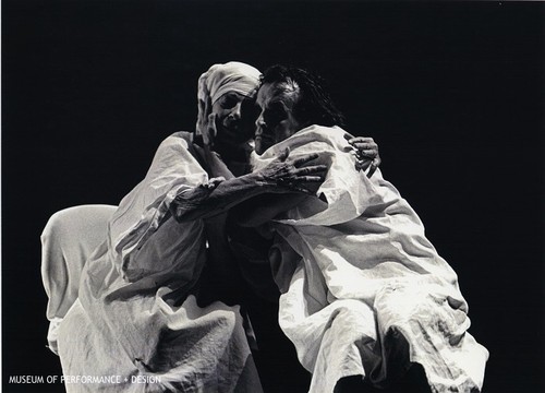 David Greenaway and Anna Halprin in "Intensive Care, Reflections on Death and Dying"