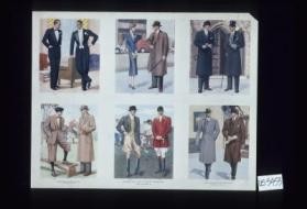 American Gentleman fashions. Spring and summer 1937