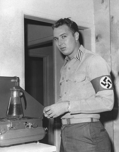 Ralph Forbes, commander of Nazi party