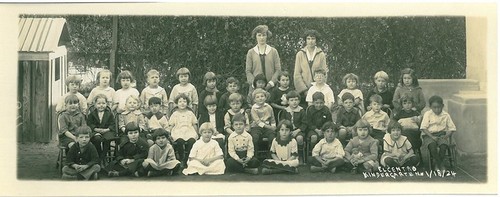 El Centro School Class Photo - 1924 - Kindergarten
