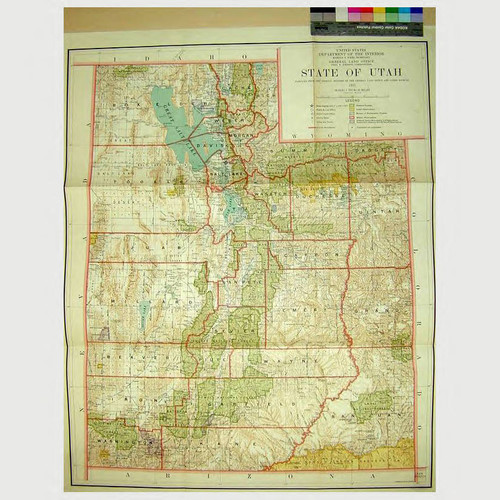 State of Utah : compiled from the official records of the General Land Office and other sources