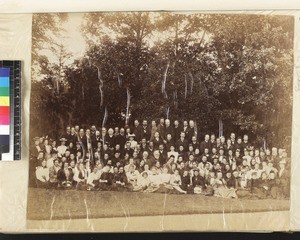 China missionaries meeting at Keswick, England, ca. 1885-1900