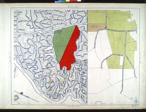 WPA Land use survey map for the City of Los Angeles, book 5 (Santa Monica Mountains from Girard to Van Nuys District), sheet 12