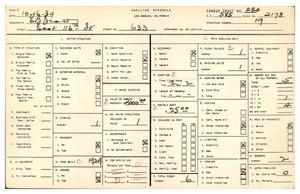 WPA household census for 633 EAST 116TH STREET, Los Angeles County