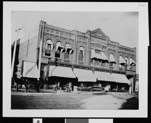 Los Angeles Soap Company building, 1886