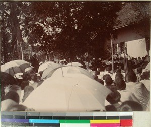 Open air meeting, Soatanana, Madagascar, ca.1906