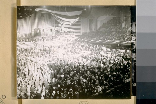 National Democratic Convention S.F. [San Francisco], June 28th, 1920