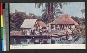 Missionary camp, Congo, ca.1920-1940
