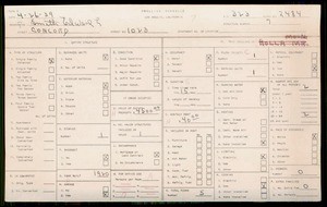 WPA household census for 1023 S CONCORD, Los Angeles