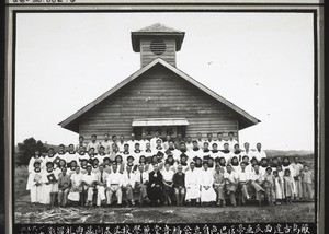 Dedication of the little church in Sikuati, Borneo, Basel Self-Established Church, on 26th December 1954
