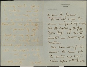 Emery Pottle, letter, 1902-03-25, to Hamlin Garland