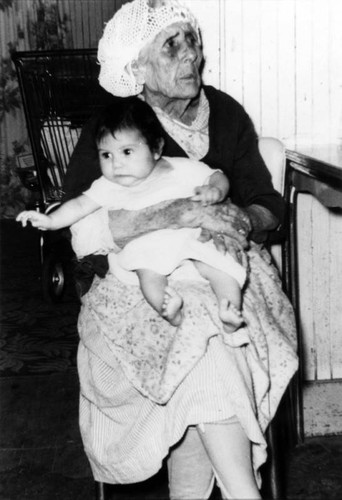 Maria Portillo holding baby Patricia