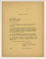 Letter from Kaz Oka, President, Japanese American Citizens League Monterey Peninsula Chapter to Mrs. E. Hill, U.S. Employment Department, February 26, 1942