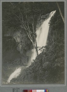 Waterfall, Livingstonia, Malawi, ca.1910