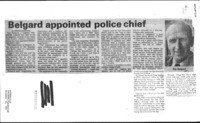 Belgard appointed police chief