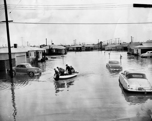Torrance inundated by water