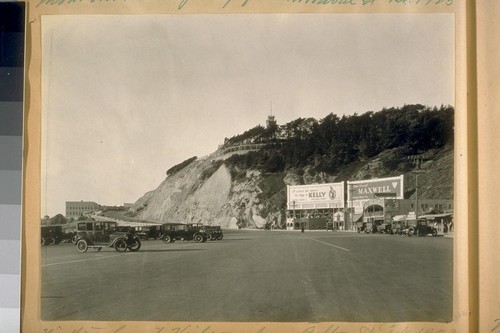 North on Great Highway from Balboa St., Feb. 1923