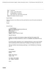 [Email from Norman Jack to Kpmg-Bayat Rayan aned Norman Jack regarding Chahbahar-Destriction of goods]
