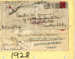 Correspondence from Harry W. Newman to Norah Moore