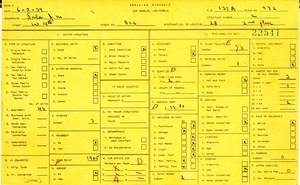 WPA household census for 812 W 4TH, Los Angeles