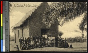 Mission school, Kasai, Congo, ca.1920-1940