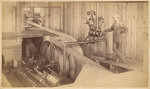 [Interior of Sierra Lumber Co. sawmill, Lyonsville]