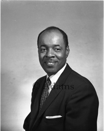 Portrait of Reverend Doggett, Los Angeles, 1958