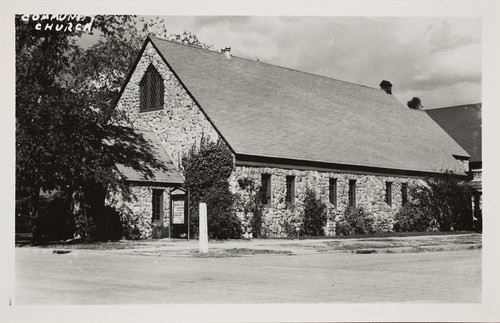 Presbyterian Church postcard, northeast corner of 7th and Euclid Streets