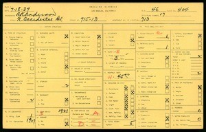 WPA household census for 715-13 N OCCIDENTAL BLVD, Los Angeles