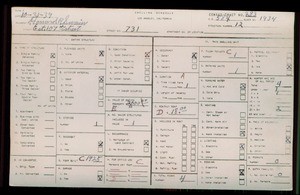 WPA household census for 731 E 107TH ST, Los Angeles County