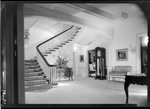 Powell, William, residence. Interior