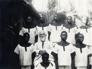 PEMS missionary Louis Jalla and his boarders