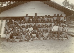 boys'school, in Talagouga, Gabon
