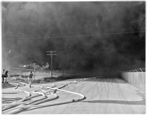 Hancock Refinery fire, 2828 Junipero St
