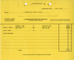 Land lease statement from Dominguez Estate Company to Y. [Yoneguma] Takahashi, July 1, 1940