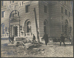Earthquake damage to new Post Office