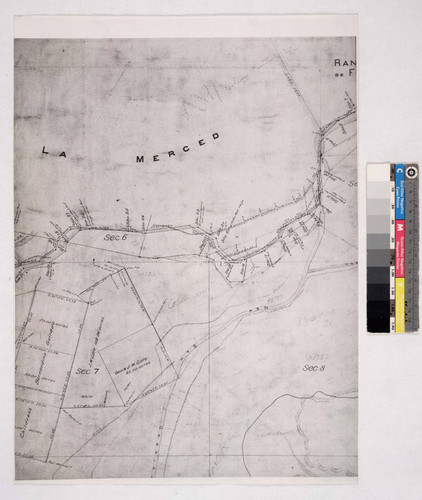 Map of that part of the Rancho Paso de Bartolo. Described in a deed from Pio Pico to B. Cohn. surveyed at the request of Chas Prager et al
