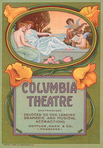 [Cover of Columbia Theatre, San Francisco, program]
