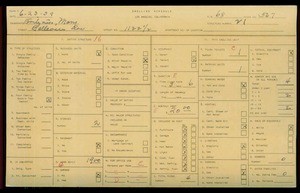WPA household census for 1122 1/2 BELLEVUE AVE, Los Angeles
